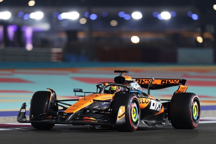 Oscar Piastri erobert seine dritte Sprint-Pole in Katar