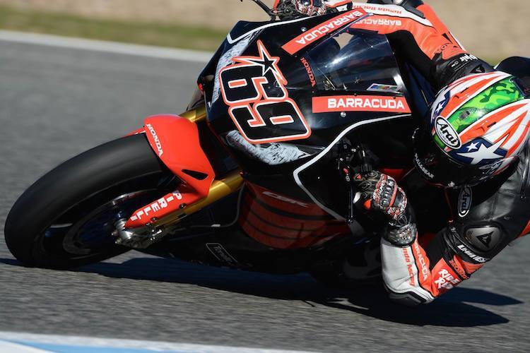 MotoGP-Star Nicky Hayden in Jerez de la Frontera