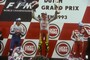 1993 siegte Kevin Schwantz in Assen vor Mick Doohan und Alex Crivillé