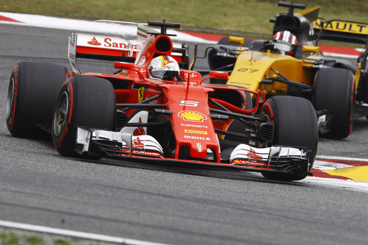 Sebastian Vettel: «Wir werden morgen sehen, wie wichtig die erste Startreihe ist»