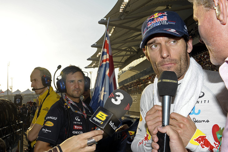 Mark Webber: Fehleranalyse nach dem Aus