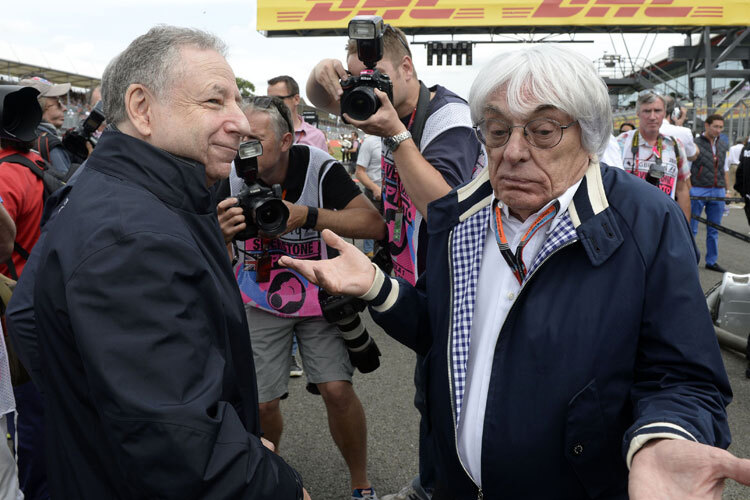 Bernie Ecclestone zu Jean Todt: «Wenn es etwas weh tut, dann ist es eben so.»