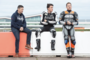 James Toseland und Neil Hodgson fuhren die Triumph-Maschine am Montag