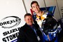 Kane Burns (re.) mit Colin Stoner am Nürburgring