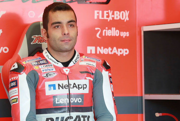 Danilo Petrucci gehört zu den schwereren Piloten im MotoGP-Feld