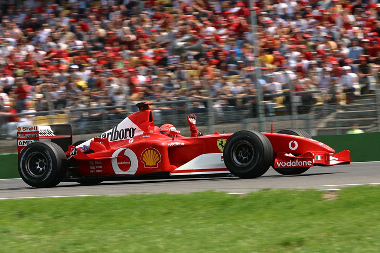 Niemand wurde so schnell Weltmeister wie Michael Schumacher 2002