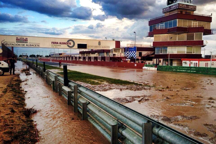 Im Augenblick ist in Albacete kein Rennberieb möglich