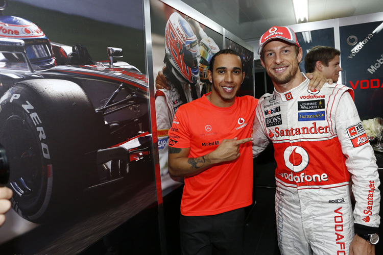 Jenson Button kennt Lewis Hamilton aus gemeinsamen McLaren-Tagen