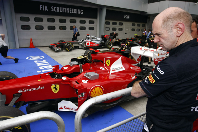 Adrian Newey und Ferrari: Das Thema ist noch nicht erledigt