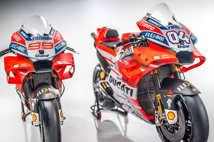 Die 2018-Version der Ducati Desmosedici GP