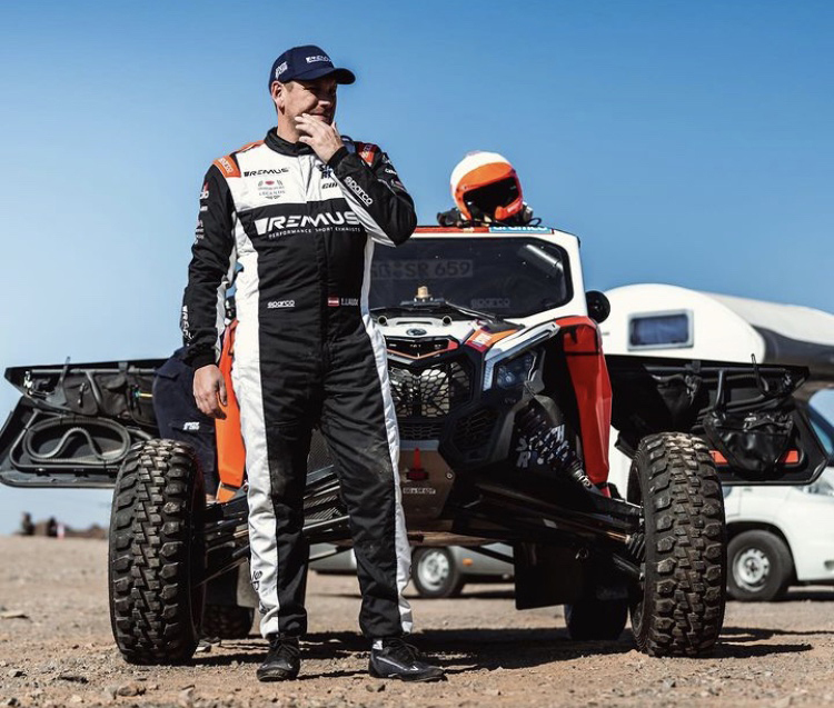 Lukas Lauda: Erster Start, erstes Finish auf der Dakar.