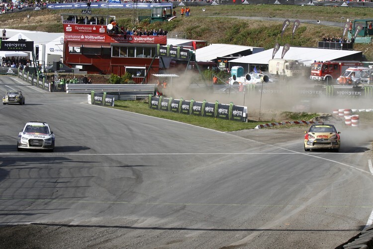 Herzschlagfinale im Rallycross