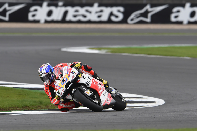 Scott Redding erlebte im ersten MotoGP-Training von Misano Probleme mit dem Motor seiner Ducati GP15
