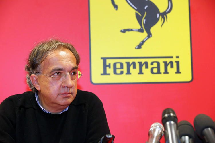 Fiat-Geschäftsleiter und Ferrari-Präsident Sergio Marchionne