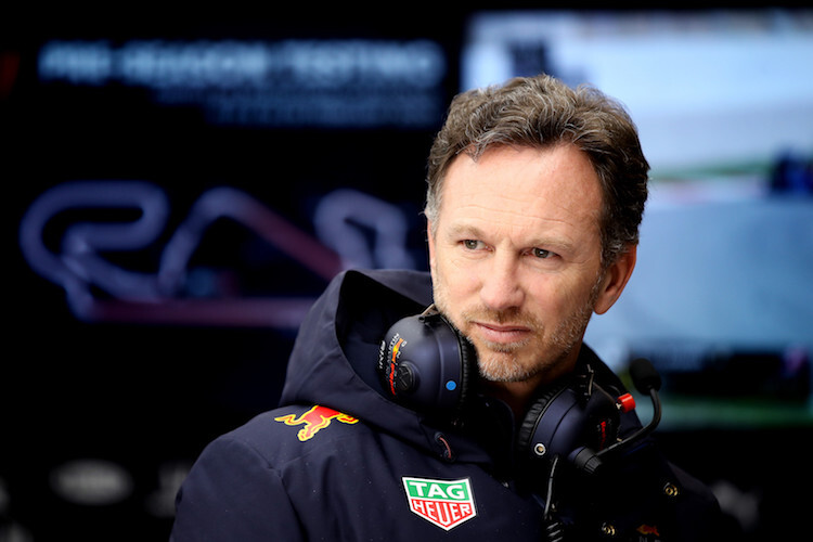 Red Bull Racing-Teamchef Christian Horner