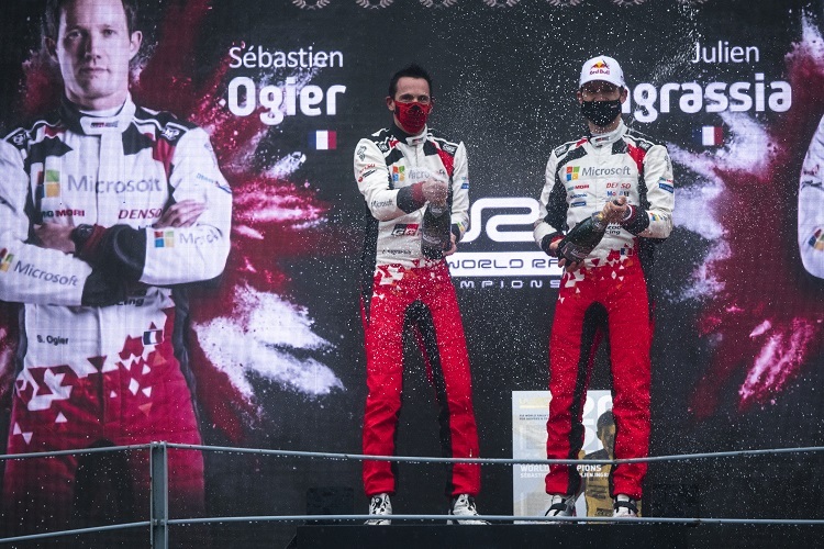 Sebastien Ogier and Julien Ingrassia zum siebten Mal Champion