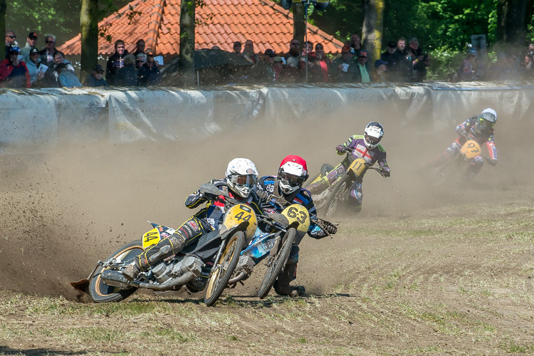 Sieger Dave Meijerink (63) hier im Zweikampf mit dem Finnen Tero Aarnio (44)