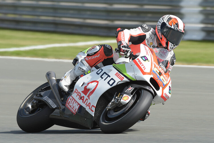 Yonny Hernandez auf dem Sachsenring