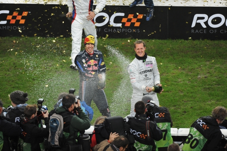 Vettel und Schumacher feiern vierten Nations Cup Sieg