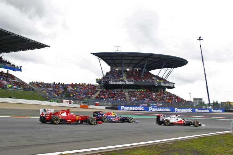 Die Zukuft der Formel 1 am Nürburgring beibt ungewiss