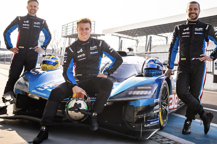 Mick Schumacher (Mitte)