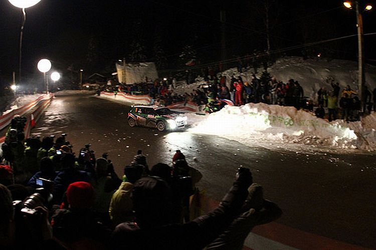 Hänninen bei der Rallye Monte Carlo 2010
