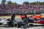 Crash in Monza