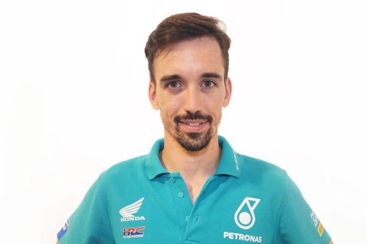 Roberto Tamburini tritt in Imola in den Farben von Petronas Honda an