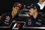 Daniel Ricciardo und Sebastian Vettel verstehen sich
