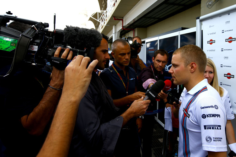 Valtteri Bottas gibt Auskunft