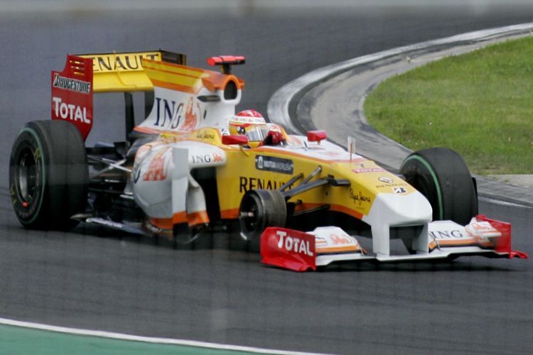 Fernando Alonso in Ungarn