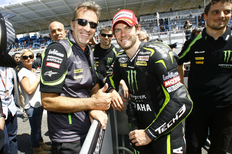 Hervé Poncharal und Cal Crutchlow