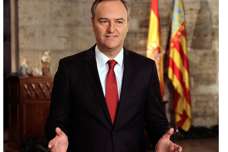 Alberto Fabra, Präsident der autonomen Landesregierung Valencia