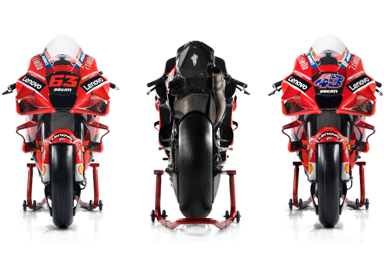 Die neue Ducati Desmosedici GP für die MotoGP-Saison 2021