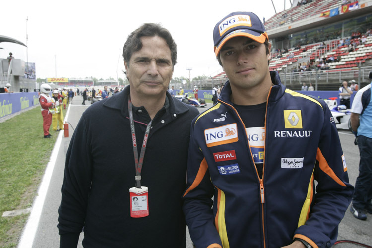 Nelson Piquet senior und junior
