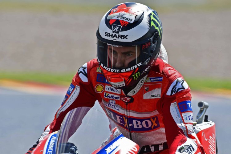 Jorge Lorenzo hofft auf Fortsetzung seiner starken Brünn-Ergebnisse mit Ducati 