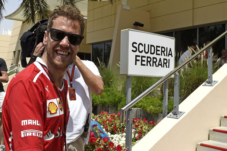 Die Hitze von Bahrain könnte Ferrari-Star Sebastian Vettel in die Hände spielen