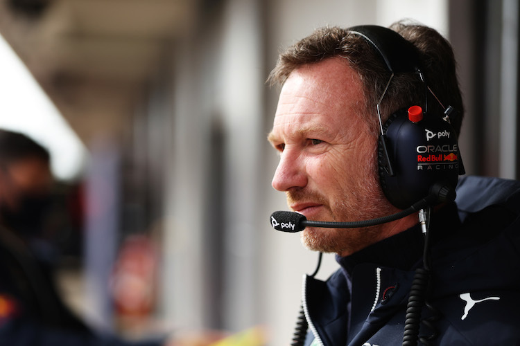 Red Bull Racing-Teamchef Christian Horner
