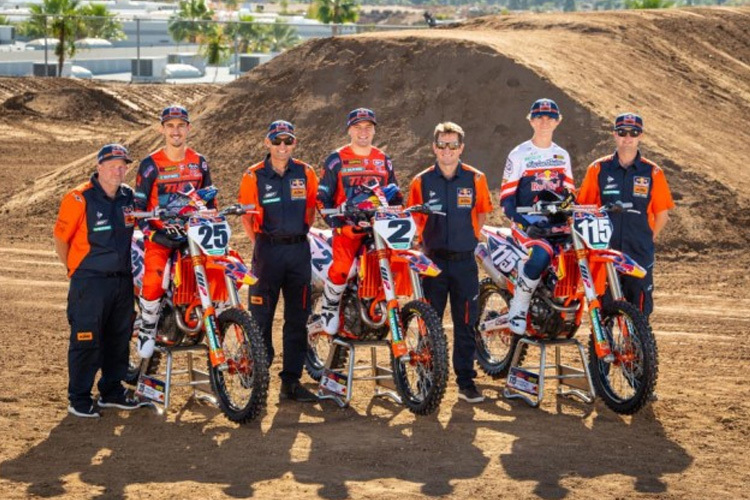 Das Red Bull KTM Werksteam