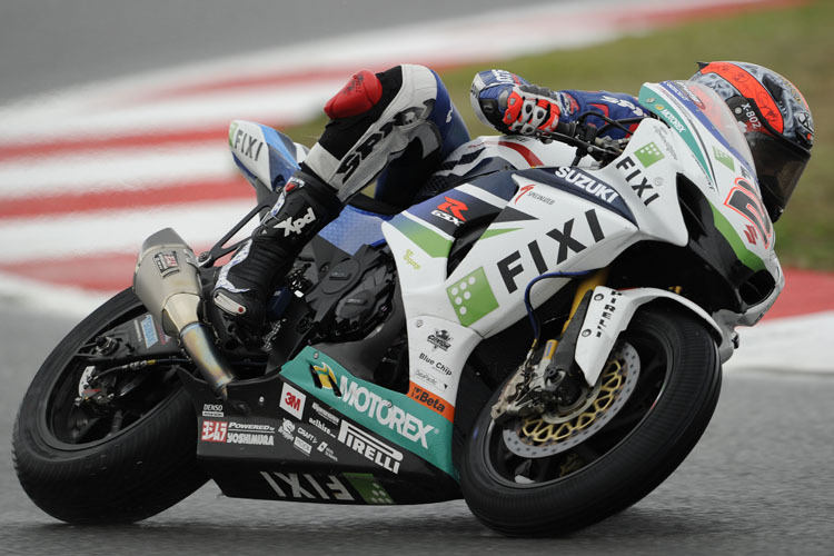 Leon Camier in Magny-Cours