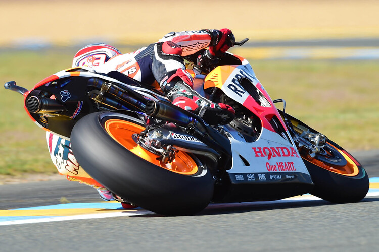 Weltmeister Marc Márquez in Le Mans