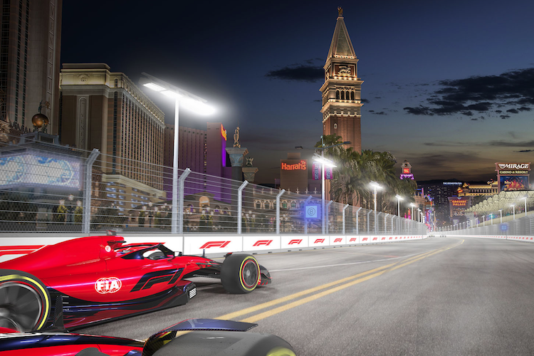 Die Formel 1 kehrt nach Las Vegas zurück