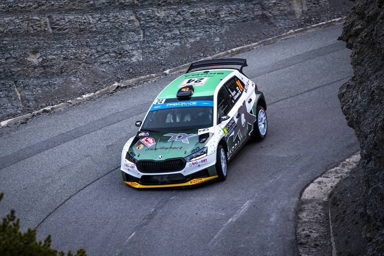 Nikolay Gryazin gewann die WRC2