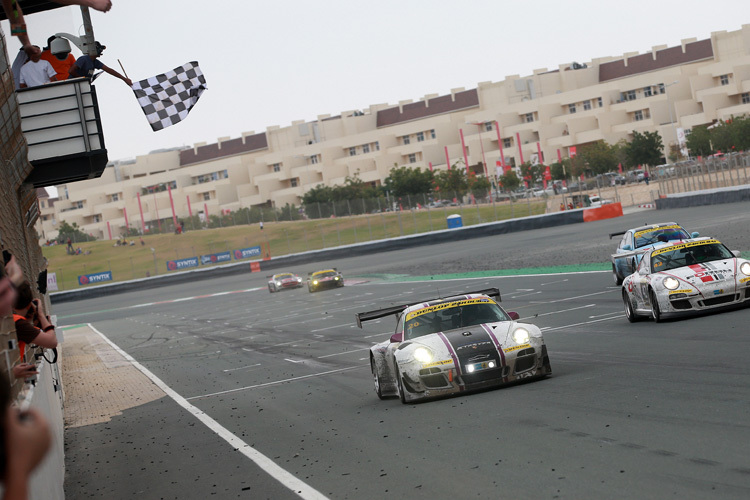 Sieger: Stadler-Porsche im Ziel