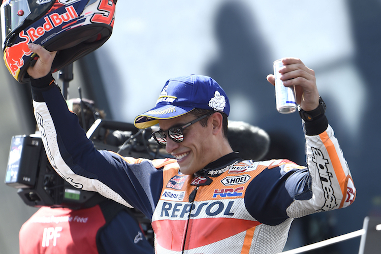 Marc Márquez hat 2018 bereits fünf GP-Siege feiern dürfen