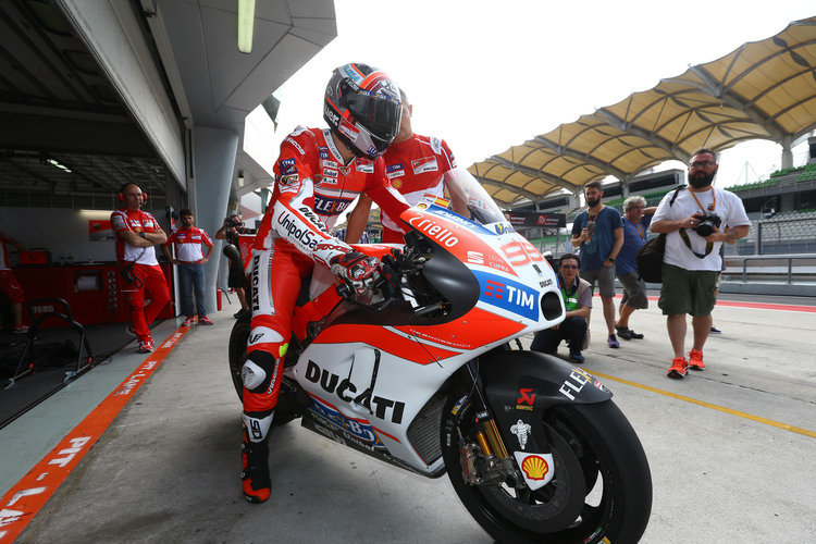 Jorge Lorenzo in Sepang