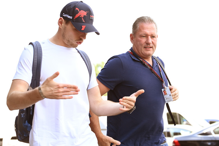 Jos und Max Verstappen