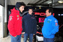 Test in Almeria: Axel und Edgar Pons mit Vater Sito (re.)