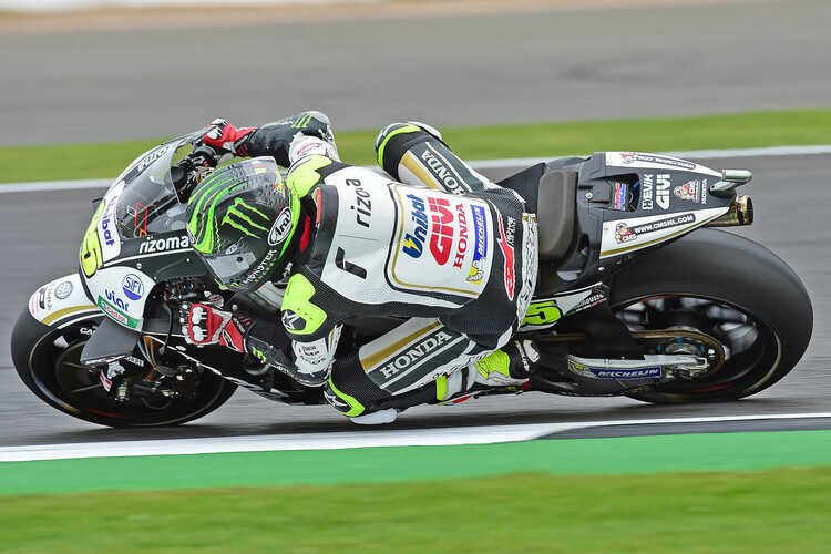 Cal Crutchlow in England auf der LCR-Honda