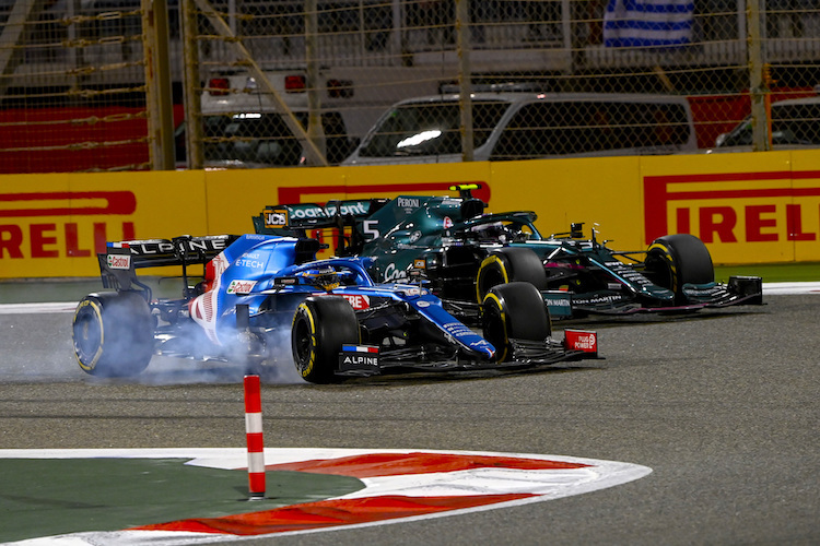 Fernando Alonso und Sebastian Vettel